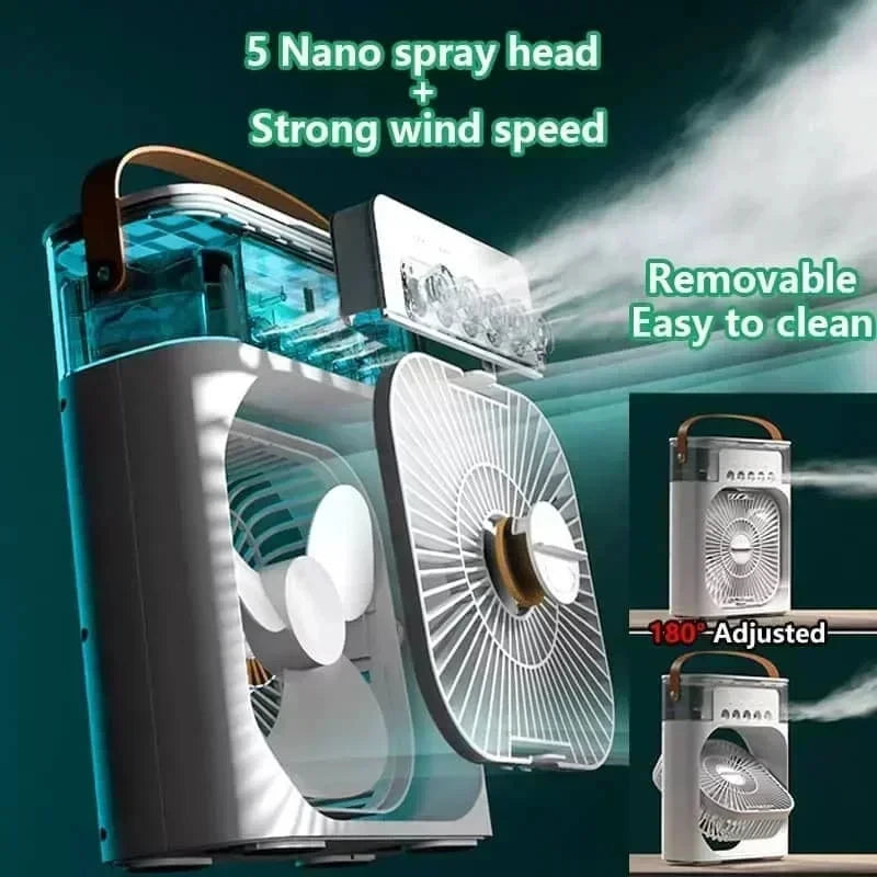 Mini-Climatiseur Portable 3-en-1
